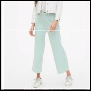 GAP HIGH RISE,WIDE-LEG CROP, Size 10